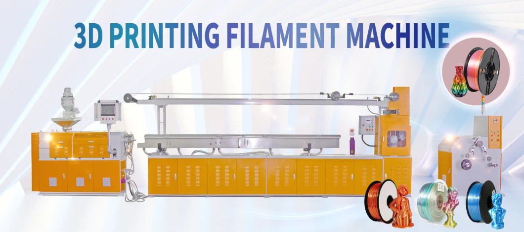 PLA Filament Extrusion Line 3D Printer Filament Making Machine ABS Filament Production Line