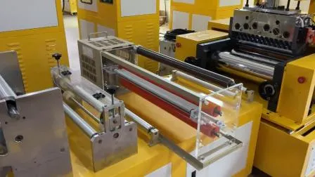 Máquina de laboratório de filme fundido em escala de laboratório Máquina de laboratório de filme plástico fundido