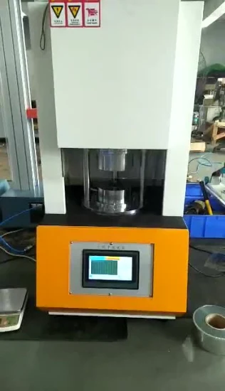 Fabricado na China para venda Laboratório de borracha em movimento Die Reômetro Equipamento de teste Reômetro de teste de borracha da China com preço sem rotor