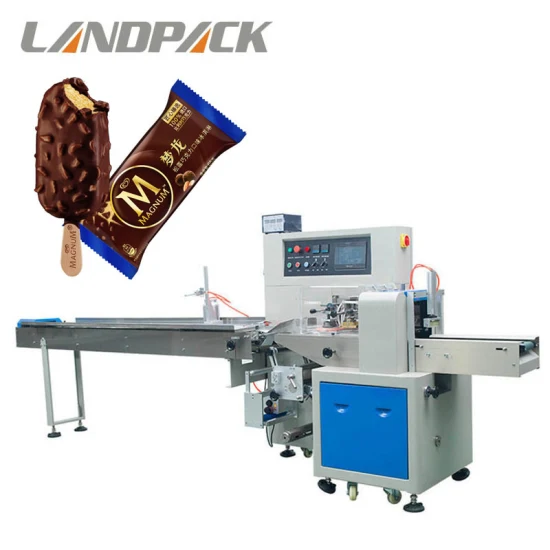 Landpack Lp-350b Biscuit Biscoitos Biscoitos Biscoitos Embalagens Equipamento de Embalagem Máquina
